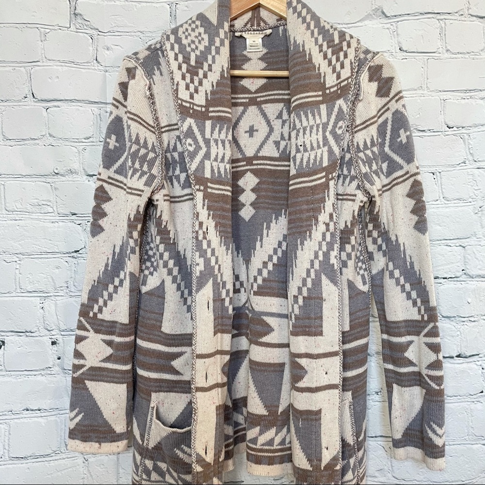 Aztec Button Up Cardigan